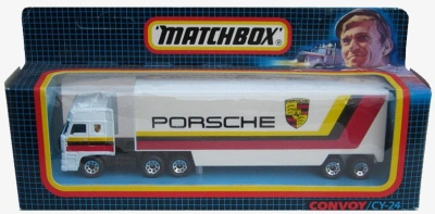 DAF 3300 Space Cab Box Car Porsche