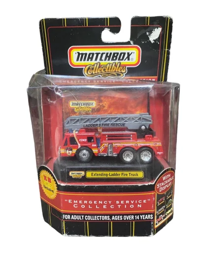 Extending Ladder Fire Truck