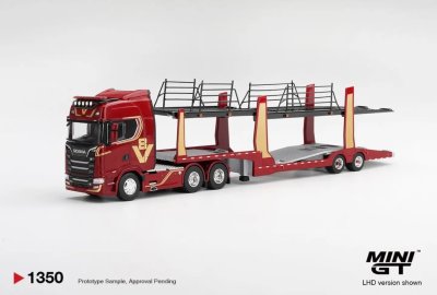 Scania 770S A6x4NA Trailer V8 Engine Car Transporter