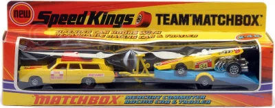 Mercury Commuter-Racing Car and Trailer