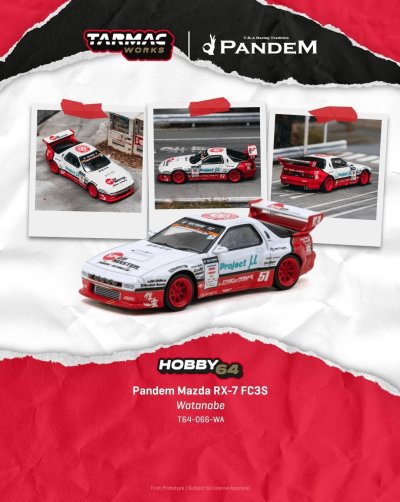 Pandem Mazda RX-7 FC3S Watanabe
