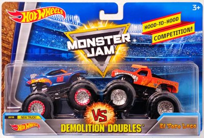 Hot Wheels vs El Toro Loco