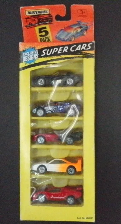 Super Cars 5-Pack