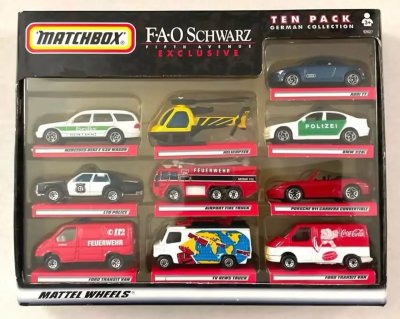 FAO Schwarz Fifth Avenue German Collection 10-Pack