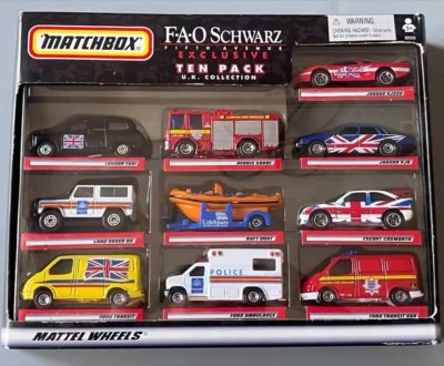 FAO Schwarz Fifth Avenue U.K. Collection 10-Pack