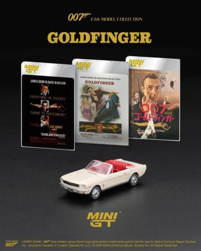 Ford Mustang Convertible 1964 "Goldfinger"