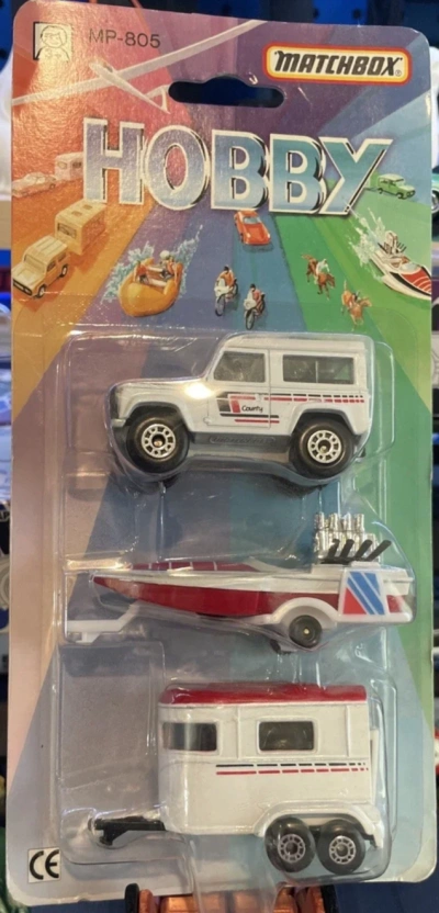 Land Rover Ninety, Boat Trailer & Pony Trailer Set