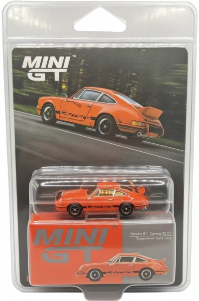 Porsche 911 Carrera RS 2.7  Tangerine with Black Livery