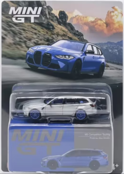 BMW M3 Competition Touring Portimao Blue Metallic