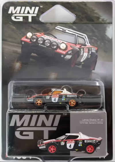 Lancia Stratos HF #4 1978 Rally Sanremo Winner