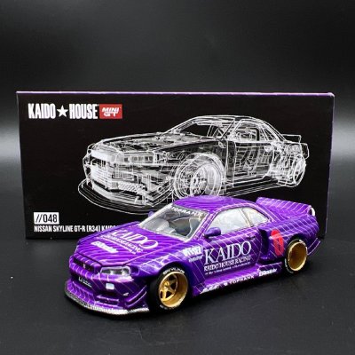 Nissan Skyline GT-R (R34) Kaido Works Purple