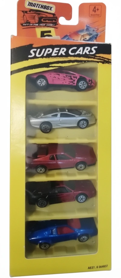 Super Cars 5-Pack