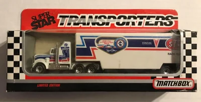 Kenworth Aerodyne & Articulated Trailer Box Richard Petty STP #43