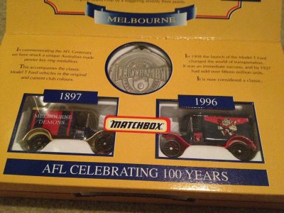 Melbourne Demons 1921 Ford Model T 2-Pack