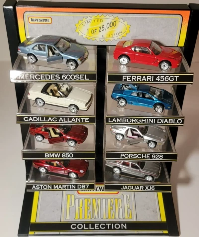 Premiere Collection JCPenney 8-Car Christmas Set
