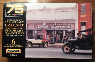 Canadian Tire 75 Years 6 Car-Set