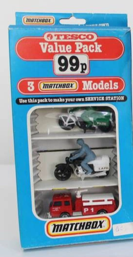 Police Motorcycle, LAPD Police Motorcycle & Blaze Buster Fire Engine 3-Pack