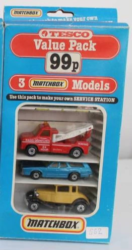 Ford Transit Wreck Truck, Mercury Cougar Villager Station Wagon & 1921 Model A Ford 3-Pack