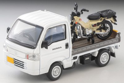 Honda Acty Truck, Motorcycle Shop Specification, with Honda CT125 Hunter Cub