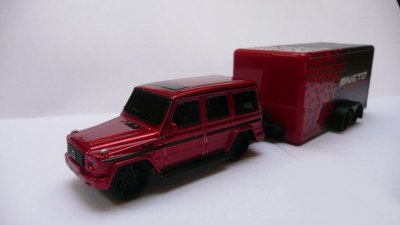 G-Class with Car Trailer