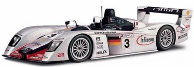 Audi R8 N 3 24h Le Mans M.Krumm - P.Peter - M.Werner