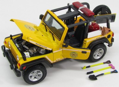 Jeep Wrangler Rubicon Open Fire Engine - Brush Fire Unit