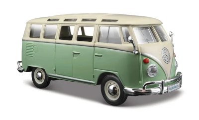 Volkswagen "Maisto - Van ""Samba"", Zeleno/Krémová, "