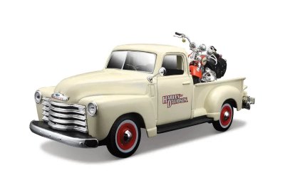 Chevrolet Harley-Davidson Custom, 3100 Pickup + 2001 Flsts Heritage Springer