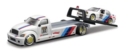 BMW Design Elite Transport, Maisto Flatbed + M3