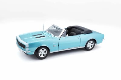 Chevrolet Camaro SS 396 Convertible, Metal Tyrkysová