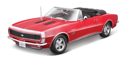 Chevrolet Camaro SS 396 Convertible, Červená