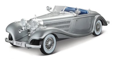 Mercedes-Benz 500 K Typ Specialroadster, Metal Šedý