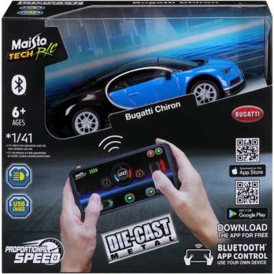 Bugatti Chiron RC Car (Bluetooth App Control)