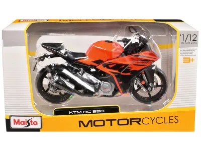KTM RC 390 Motorcycle Orange And