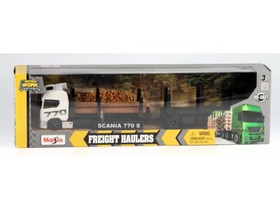 Scania S770 V8 Na Přepravu Dřeva - Maisto S770 - Kovový Model
