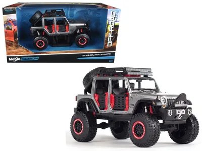 Jeep Wrangler Unlimited Gray Metallic "Off Road Kings"