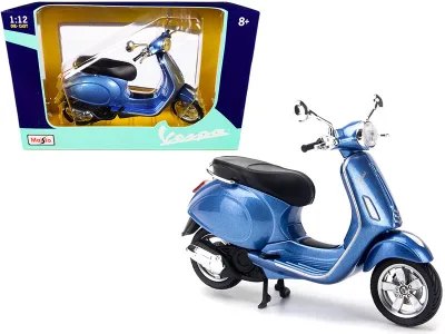 Vespa Primavera 150 Scooter Blue Metallic