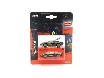 Lamborghini Sian FKP 37 Hybrid Zelená - Maisto Sian FKP 37 - Model Auta