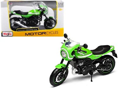 Kawasaki Z900RS Cafe Green Diecast Motorcycle