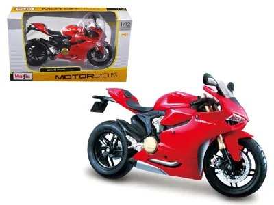 Ducati 1199 Panigale Red Motorcycle By