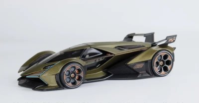 Lamborghini V12 Vision Gran Turismo GT (Metallic Green)