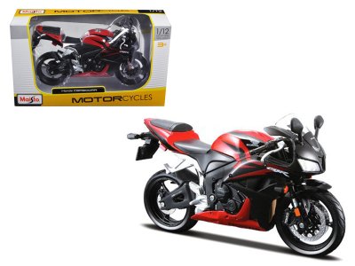 Honda CBR 600RR Red And Black Diecast Motorcycle