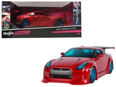 Nissan GT-R Red "Tokyo Mod" Maisto Design