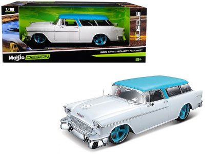 Chevrolet Bel Air Nomad Metallic White With