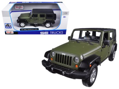 Jeep Wrangler Unlimited Green With