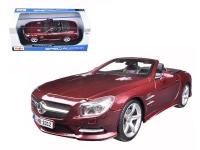 Mercedes-Benz SL 500 Convertible Burgundy