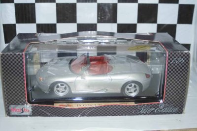 Porsche Boxster Diecast Ref Silver Edition