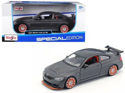 BMW M4 GTS Gray With Carbon Top And Orange Wheels
