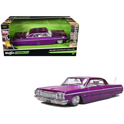 Chevrolet Impala SS Lowrider Candy Purple With Graphics And