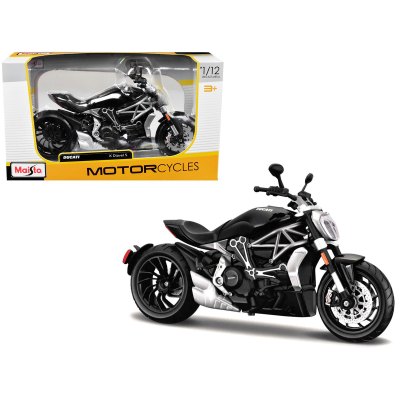 Ducati X Diavel S Black Diecast Motorcycle